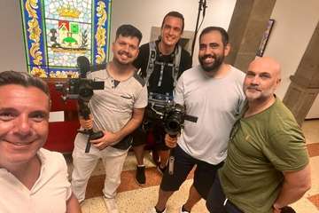 Grabación del documental '1.058 años en 12 vidas'/TA.