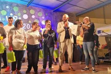 Pregón de las fiestas de La Viña/Francisco Javier Santana y TA.