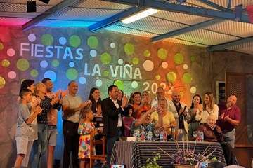 Pregón de las fiestas de La Viña/Francisco Javier Santana y TA.