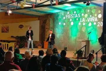 Pregón de las fiestas de La Viña/Francisco Javier Santana y TA.