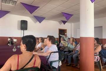 Encuentro de mujeres en La Viña (Telde)/TA.