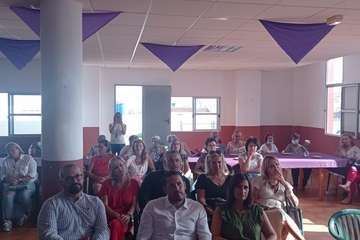 Encuentro de mujeres en La Viña (Telde)/TA.