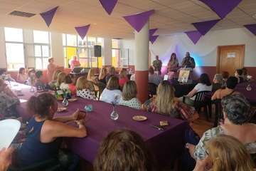 Encuentro de mujeres en La Viña (Telde)/TA.