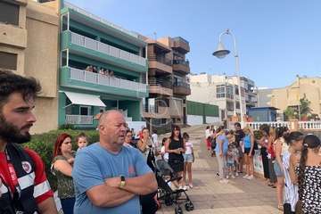 Animado pasacalles anunciador de las fiestas de Melenara/TA.