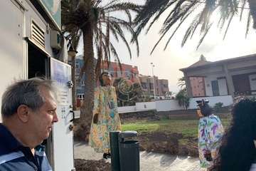 Animado pasacalles anunciador de las fiestas de Melenara/TA.