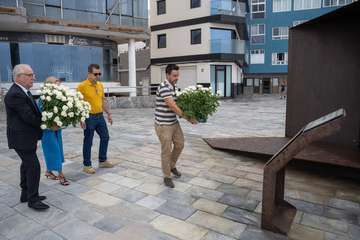 Telde, en el homenaje a las víctimas del accidente del vuelo JK5022 en el 14º aniversario de la tragedia/TA.