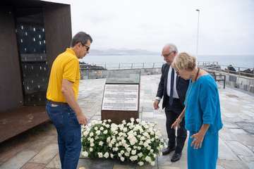 Telde, en el homenaje a las víctimas del accidente del vuelo JK5022 en el 14º aniversario de la tragedia/TA.