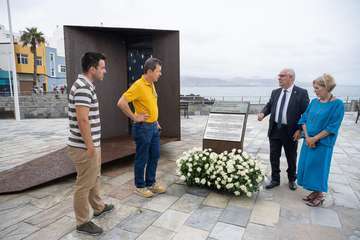 Telde, en el homenaje a las víctimas del accidente del vuelo JK5022 en el 14º aniversario de la tragedia/TA.