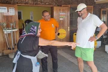  Melenara recupera el asadero popular y la varada del pescado tras dos años de pandemia/TA.