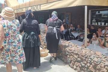  Melenara recupera el asadero popular y la varada del pescado tras dos años de pandemia/TA.