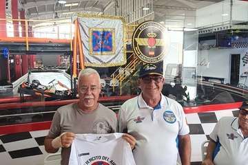 Miguel Ángel Santana (Telde), presidente de la Asociación de Veteranos del Ejército del Aire en Canarias/TA.