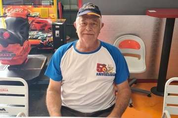 Miguel Ángel Santana (Telde), presidente de la Asociación de Veteranos del Ejército del Aire en Canarias/TA.