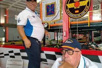 Miguel Ángel Santana (Telde), presidente de la Asociación de Veteranos del Ejército del Aire en Canarias/TA.