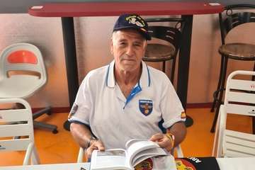 Miguel Ángel Santana (Telde), presidente de la Asociación de Veteranos del Ejército del Aire en Canarias/TA.