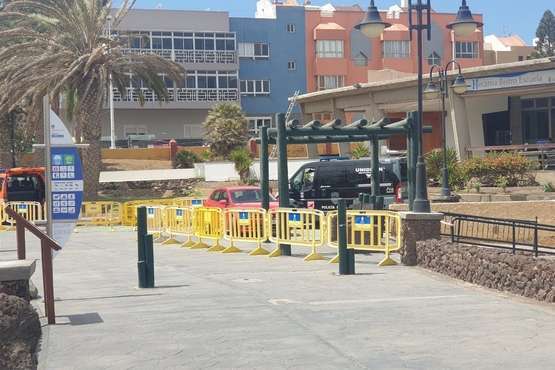 Más de un centenar de efectivos velará por la seguridad de los asistentes al espectáculo pirotécnico en Melenara (Telde)/TA.