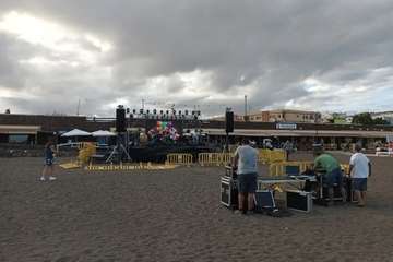 Espectáculo pirotécnico de Melenara 2022/Francisco Javier Santana, TA, Jesús Ruiz y Antonio Alí.