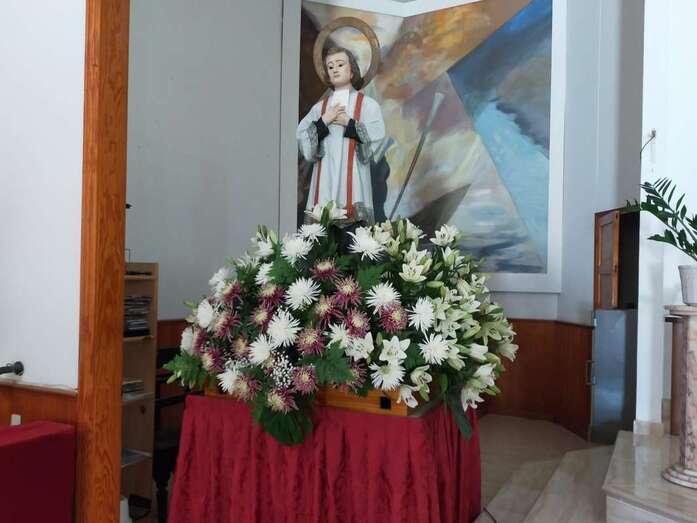 Trono de Santo Cura de Ars/Francisco Javier Santana.