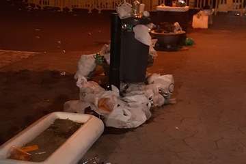 El dispositivo de limpieza retiró 2,5 toneladas de residuos de Melenara tras los fuegos/TA.