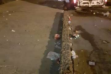 El dispositivo de limpieza retiró 2,5 toneladas de residuos de Melenara tras los fuegos/TA.