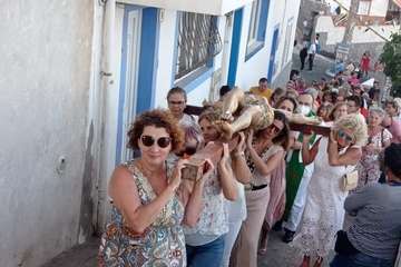 Misa y procesión religiosa para despedir las fiestas patronales de Tufia (Telde)/TA.