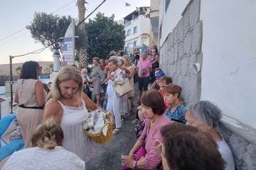 Misa y procesión religiosa para despedir las fiestas patronales de Tufia (Telde)/TA.