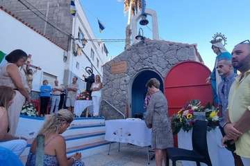 Misa y procesión religiosa para despedir las fiestas patronales de Tufia (Telde)/TA.