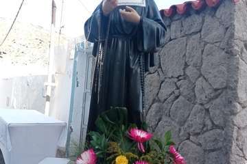 Misa y procesión religiosa para despedir las fiestas patronales de Tufia (Telde)/TA.