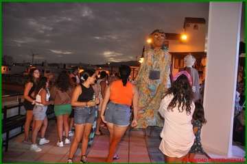 La alcaldesa pregona las fiestas de la playa de Ojos de Garza en honor del Santo Cristo/TA y TF.