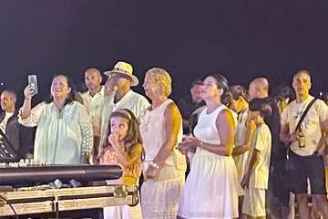 Concierto de Charcojondo en la playa de Ojos de Garza/TA,