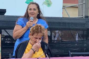 La Garita tributa un reconocimiento ciudadano a Lucía la pescadora/TA.