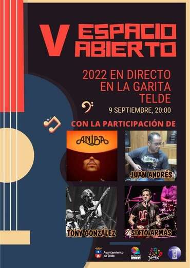 Cartel del concierto de La Garita/TA.