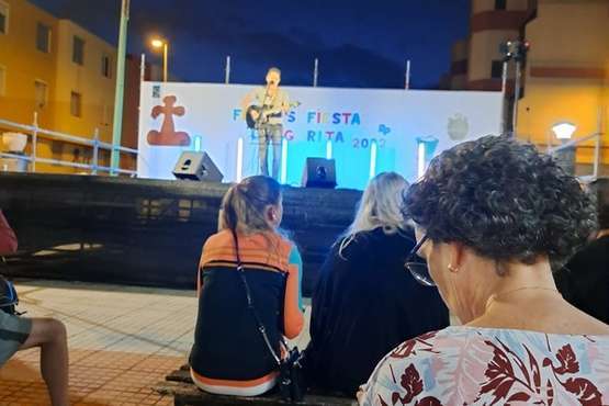 Cuatro cantautores animan la noche del viernes en La Garita/TA e Ildefonso Rodríguez.
