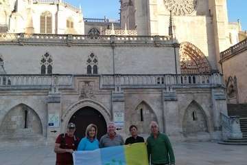 Senderistas de Telde completan el Camino Francés/TA.