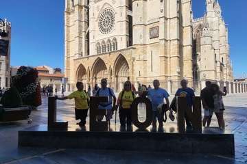 Senderistas de Telde completan el Camino Francés/TA.