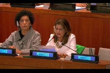 Teldenses en la ONU/TA.