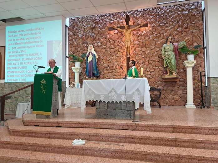 José María Cabrera tomó posesión de la Parroquia de La Garita/TA.