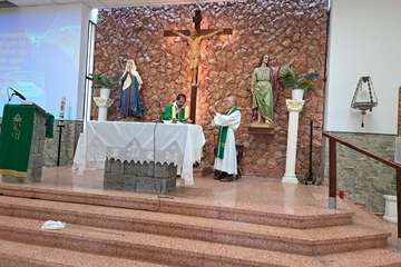  La Garita le da la bienvenida a José María Cabrera, su nuevo párroco/TA.