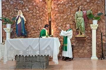  La Garita le da la bienvenida a José María Cabrera, su nuevo párroco/TA.