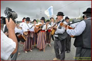 Romería popular en Caserones Altos/TF.