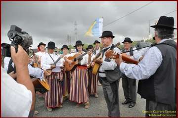Romería popular en Caserones Altos/TF.