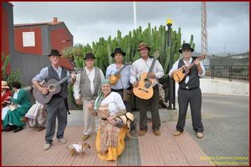 Romería popular en Caserones Altos/TF.