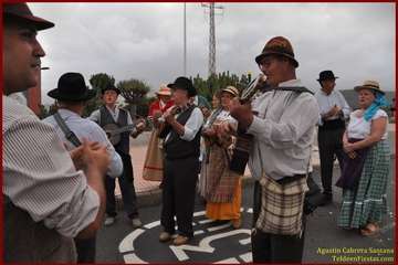 Romería popular en Caserones Altos/TF.