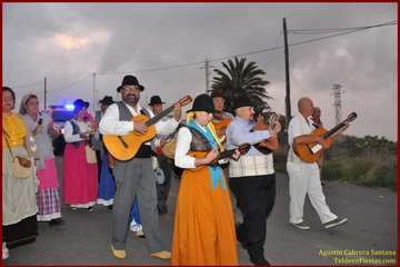 Romería popular en Caserones Altos/TF.