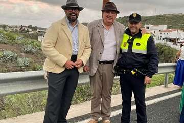 Romería-ofrenda en el Valle de los Nueve Alto/TA y TF.