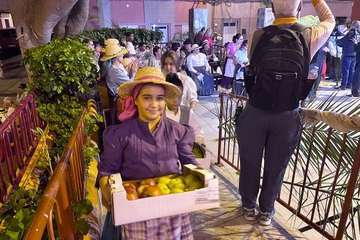 Romería-ofrenda en el Valle de los Nueve Alto/TA y TF.