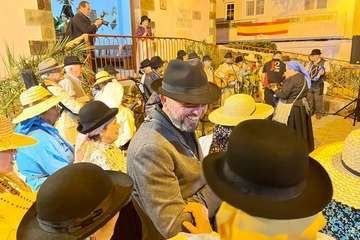 Romería-ofrenda en el Valle de los Nueve Alto/TA y TF.