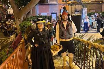 Romería-ofrenda en el Valle de los Nueve Alto/TA y TF.