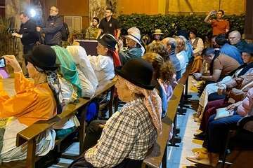 Romería-ofrenda en el Valle de los Nueve Alto/TA y TF.