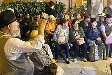 Romería-ofrenda en el Valle de los Nueve Alto/TA y TF.