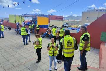 Concentración motera, paella, misa y procesión en Caserones Altos/TA.